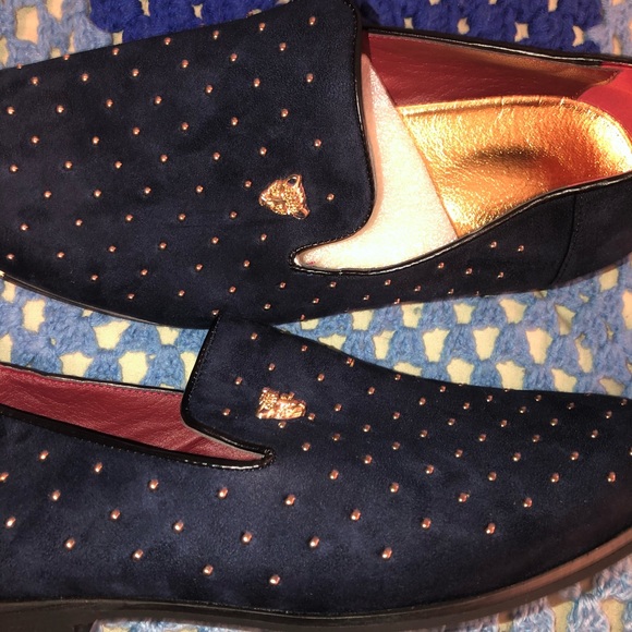 not sure Other - Men’s suede and leather slip ons